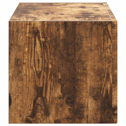 TV-Wandschrank Wandmontiert Geräucherte Eiche 60 x 31 x 29,5 cm