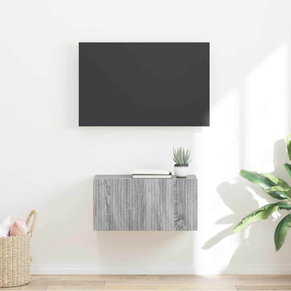 vidaXL TV-Wandschrank Graues Sonoma 60 x 31 x 29,5 cm Holzwerkstoff