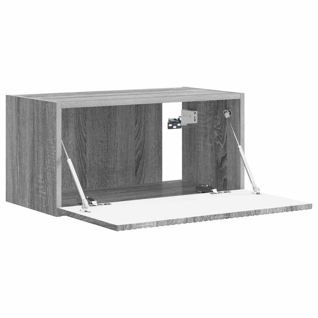 vidaXL TV-Wandschrank Graues Sonoma 60 x 31 x 29,5 cm Holzwerkstoff