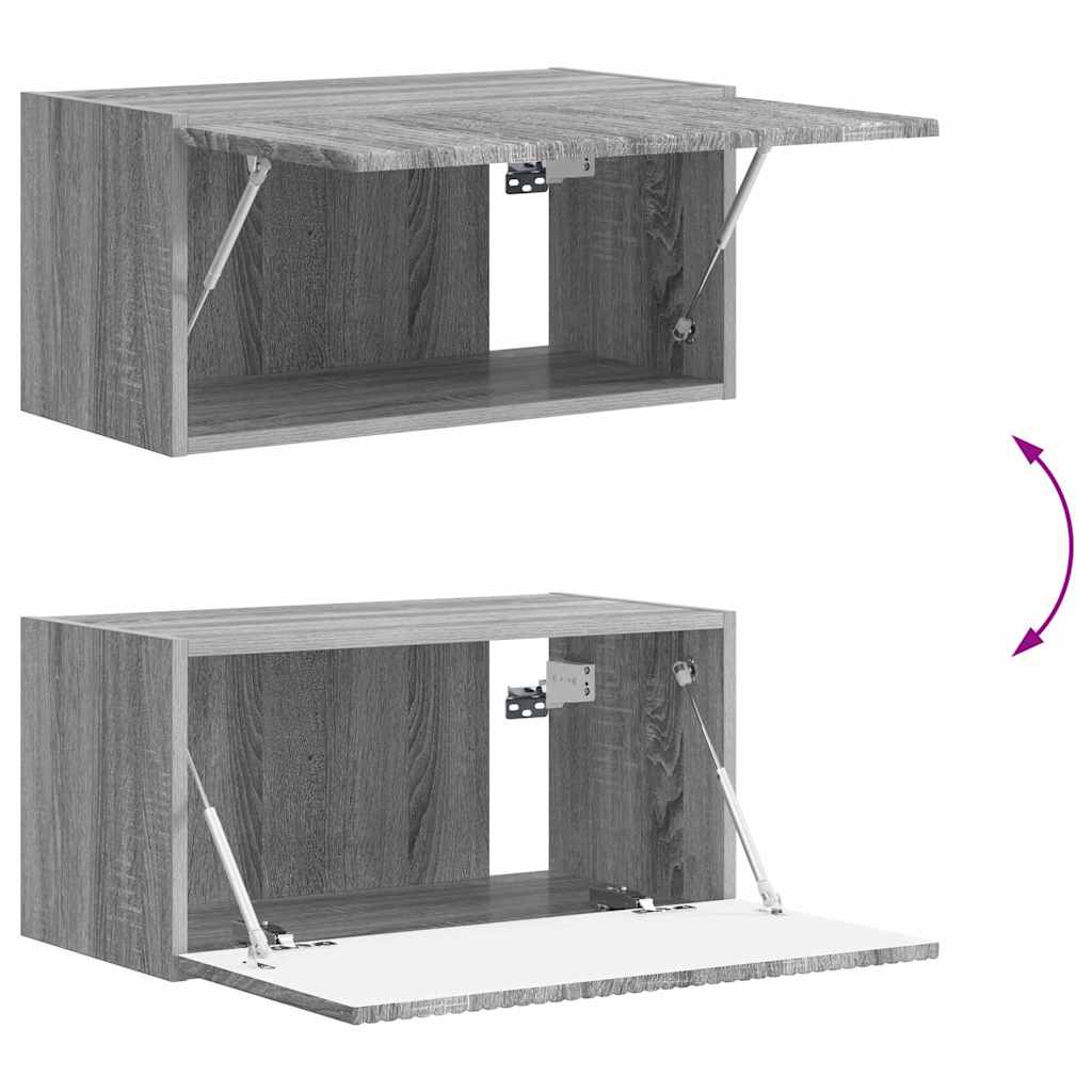 vidaXL TV-Wandschrank Graues Sonoma 60 x 31 x 29,5 cm Holzwerkstoff