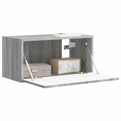 vidaXL TV-Wandschrank Graues Sonoma 60 x 31 x 29,5 cm Holzwerkstoff