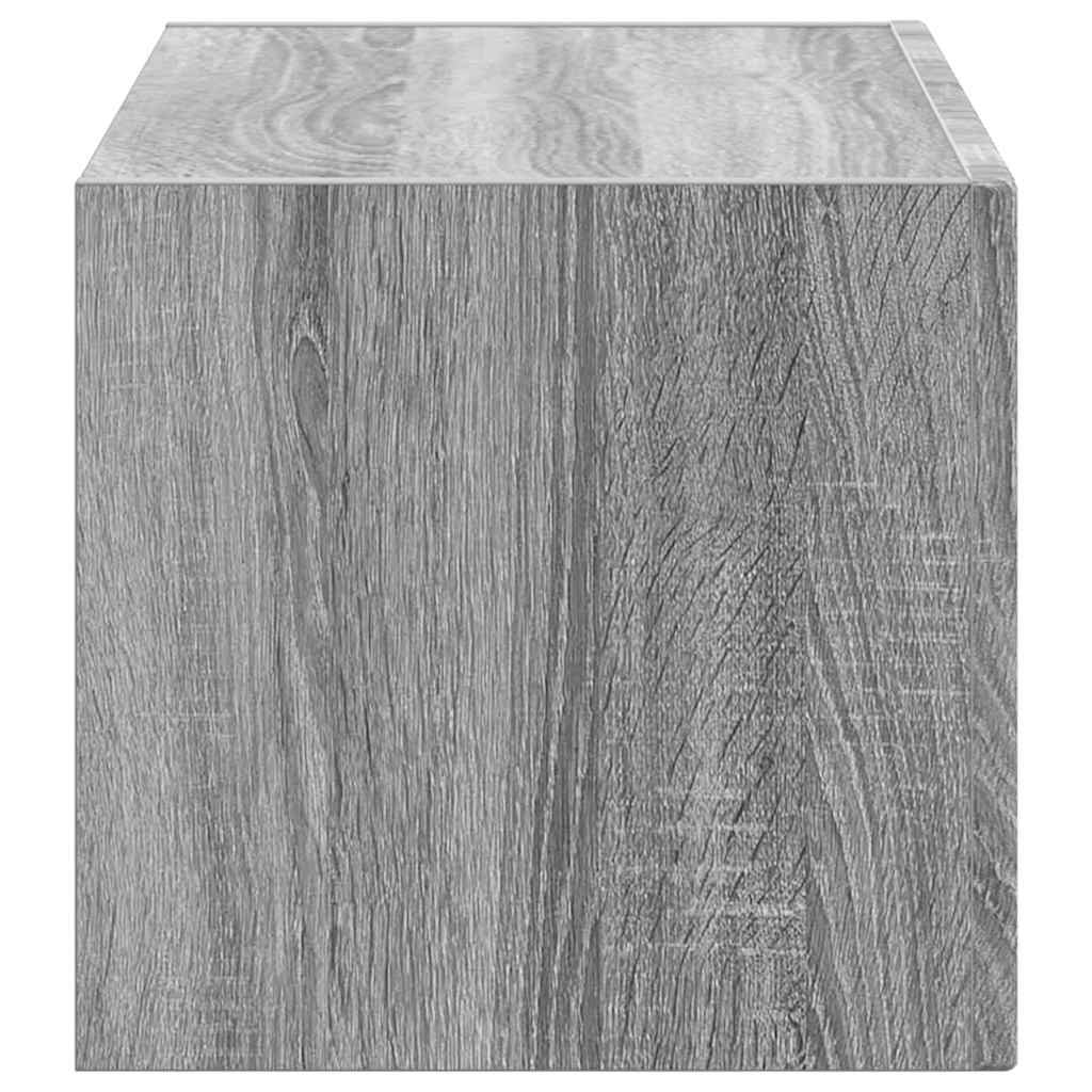 vidaXL TV-Wandschrank Graues Sonoma 60 x 31 x 29,5 cm Holzwerkstoff