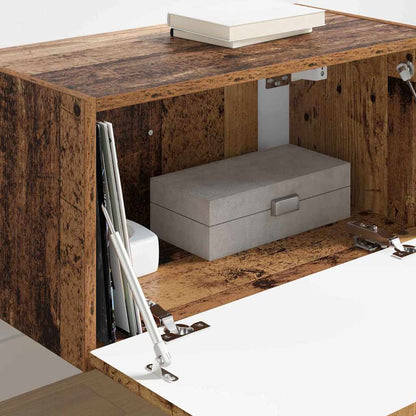 vidaXL TV-Wandschrank Altholz 60 x 31 x 29,5 cm Holzwerkstoff