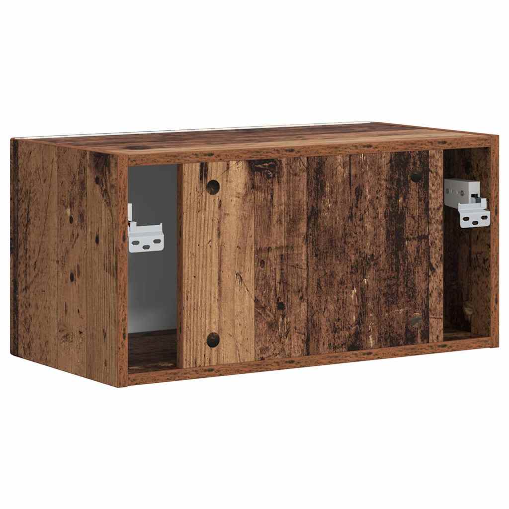 vidaXL TV-Wandschrank Altholz 60 x 31 x 29,5 cm Holzwerkstoff