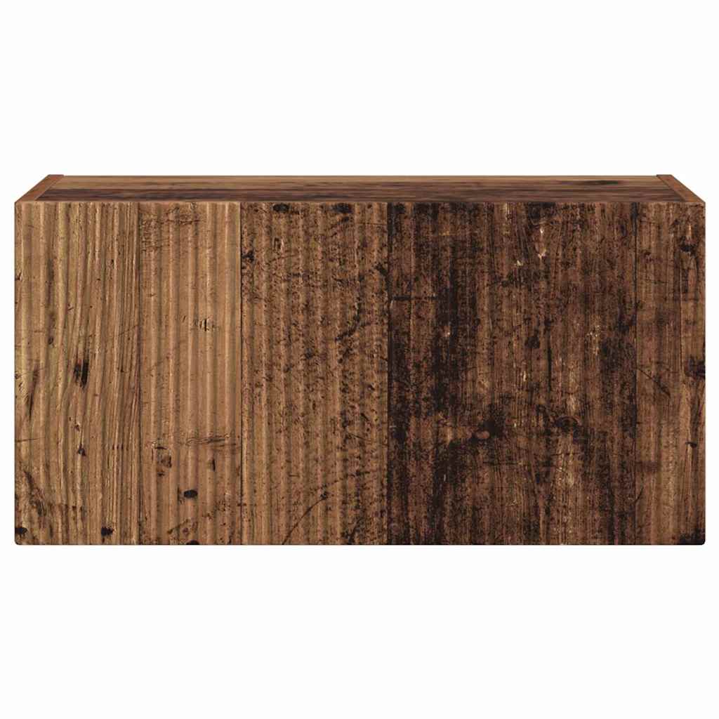 vidaXL TV-Wandschrank Altholz 60 x 31 x 29,5 cm Holzwerkstoff