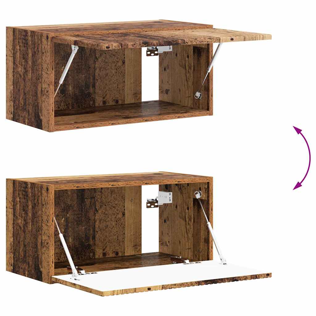 vidaXL TV-Wandschrank Altholz 60 x 31 x 29,5 cm Holzwerkstoff
