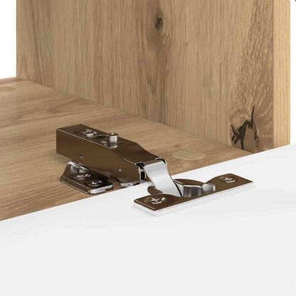 vidaXL Meuble TV mural 2 pcs Chêne artisanal 60 x 31 x 29,5 cm