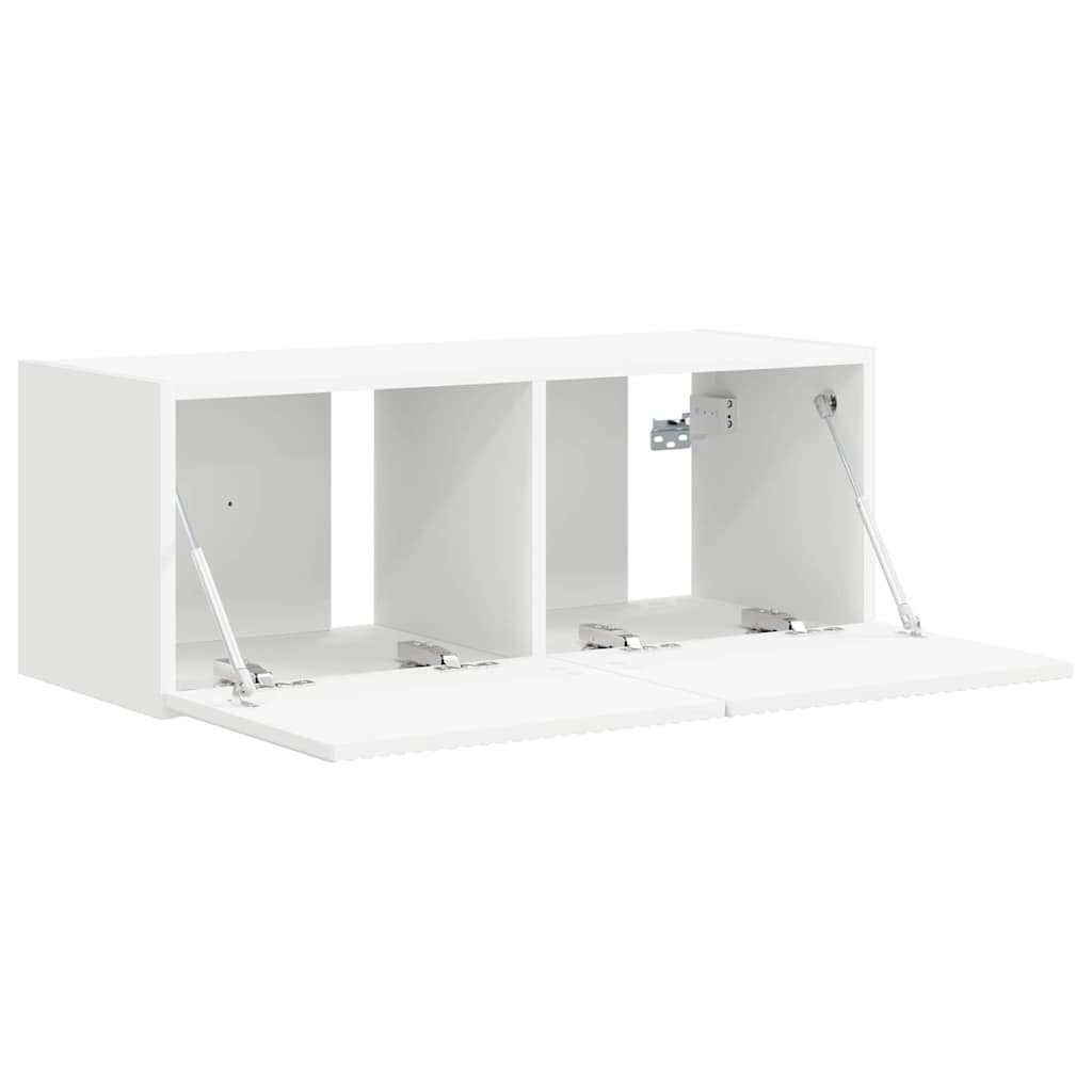 vidaXL TV-Wandschrank Weiß 60 x 31 x 29,5 cm Holzwerkstoff
