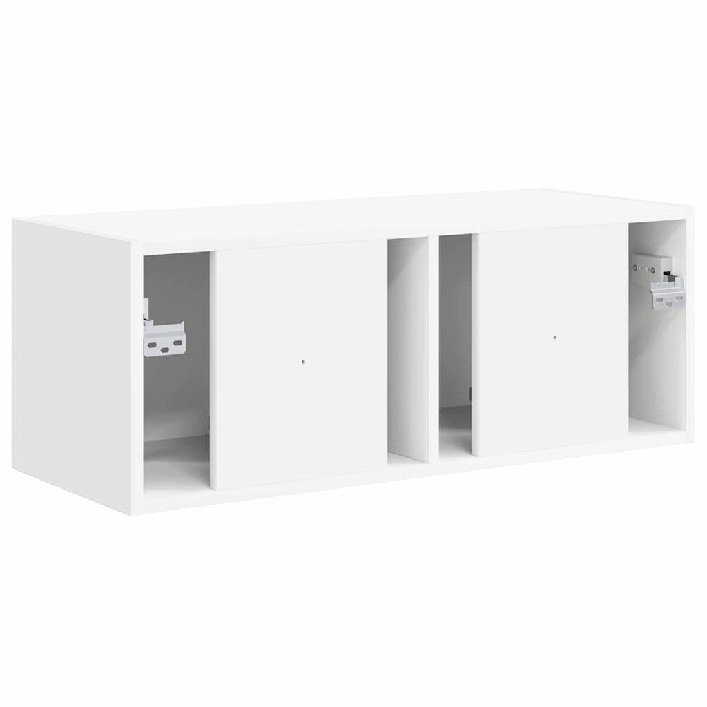 vidaXL TV-Wandschrank Weiß 60 x 31 x 29,5 cm Holzwerkstoff