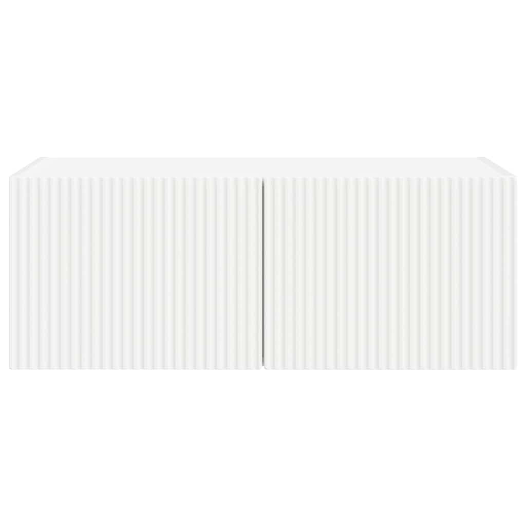 vidaXL TV-Wandschrank Weiß 60 x 31 x 29,5 cm Holzwerkstoff