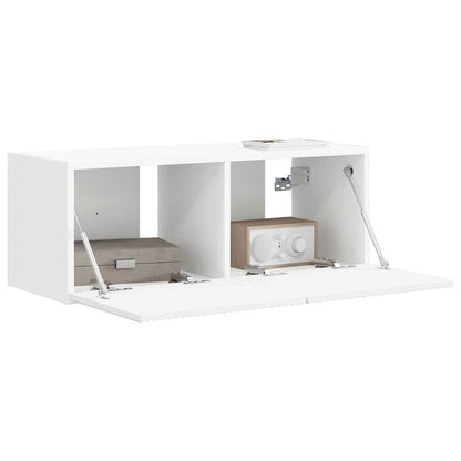 vidaXL TV-Wandschrank Weiß 60 x 31 x 29,5 cm Holzwerkstoff