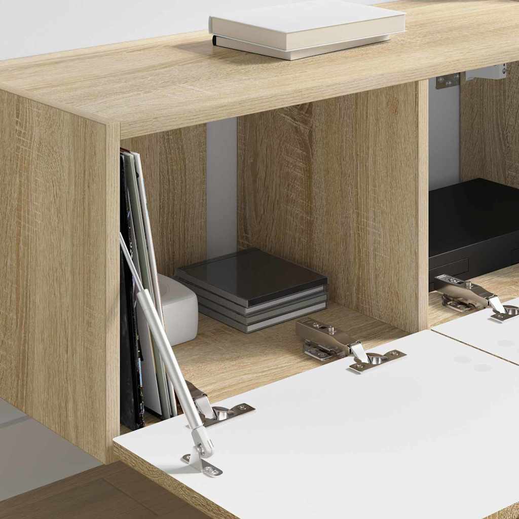 vidaXL TV-Wandschrank Sonoma 60 x 31 x 29,5 cm Holzwerkstoff