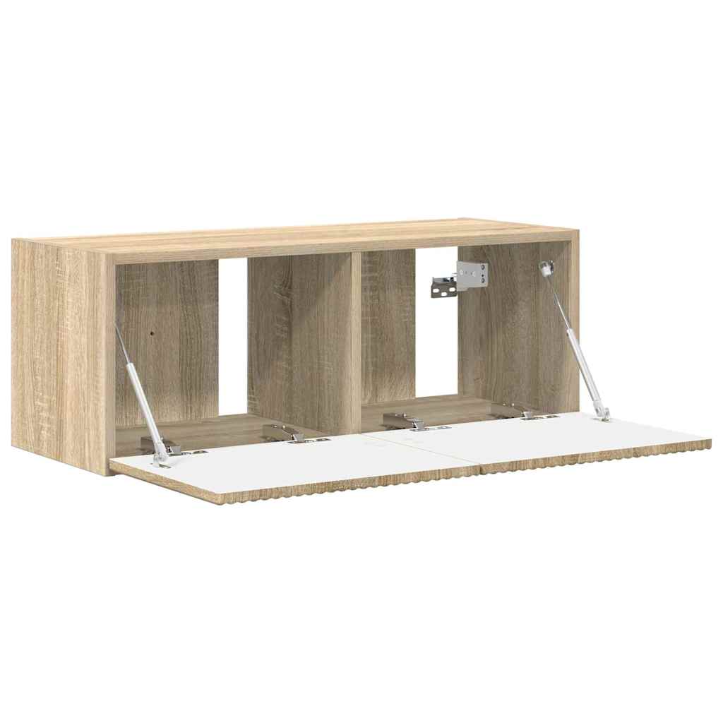 vidaXL TV-Wandschrank Sonoma 60 x 31 x 29,5 cm Holzwerkstoff