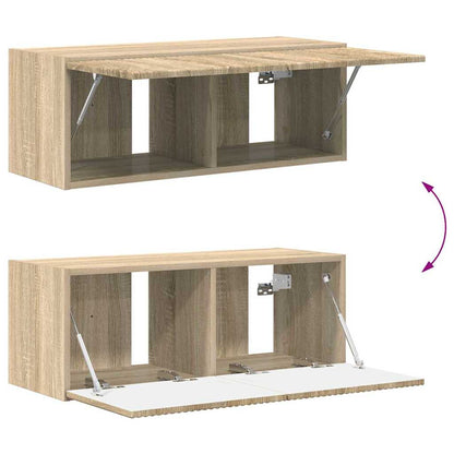 vidaXL TV-Wandschrank Sonoma 60 x 31 x 29,5 cm Holzwerkstoff