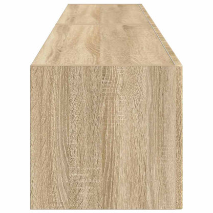 vidaXL TV-Wandschrank 2 pcs Sonoma 60 x 31 x 29,5 cm Holzwerkstoff