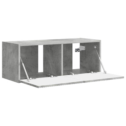 vidaXL TV-Wandschrank Beton 60 x 31 x 29,5 cm Holzwerkstoff