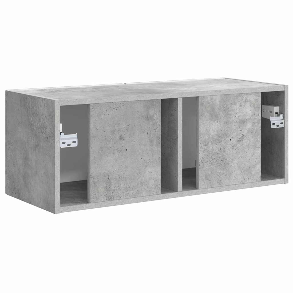 vidaXL TV-Wandschrank Beton 60 x 31 x 29,5 cm Holzwerkstoff