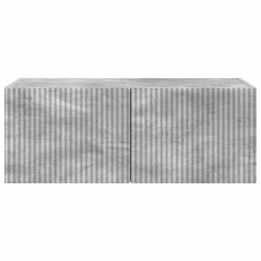 vidaXL TV-Wandschrank Beton 60 x 31 x 29,5 cm Holzwerkstoff