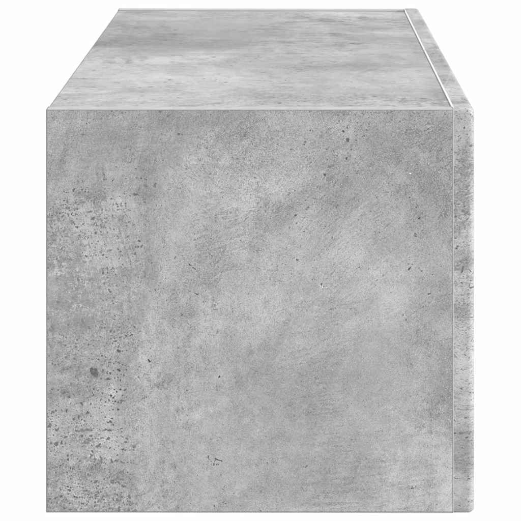 vidaXL TV-Wandschrank Beton 60 x 31 x 29,5 cm Holzwerkstoff