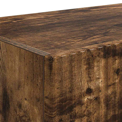 vidaXL TV-Wandschrank Wandmontiert Geräucherte Eiche 60 x 31 x 29,5 cm