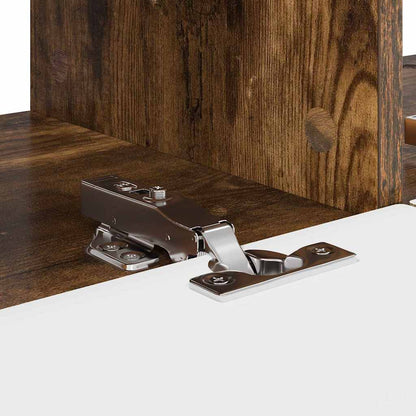 vidaXL TV-Wandschrank Wandmontiert Geräucherte Eiche 60 x 31 x 29,5 cm