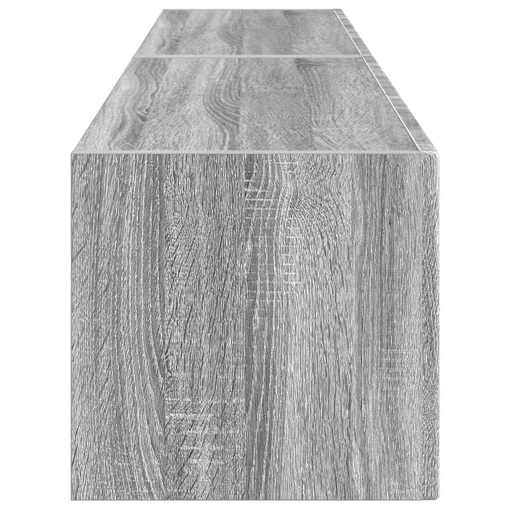 TV-Wandschrank 2 pcs Graues Sonoma 60 x 31 x 29,5 cm