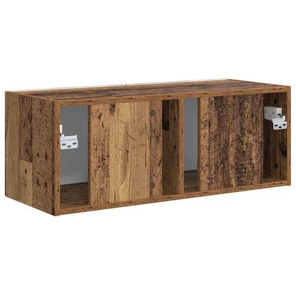 vidaXL TV-Wandschrank Altholz 60 x 31 x 29,5 cm Holzwerkstoff