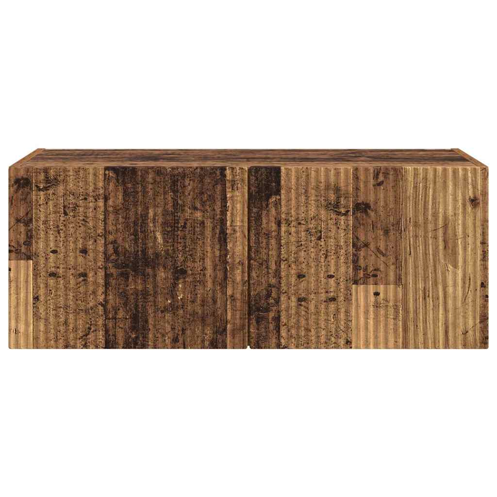 vidaXL TV-Wandschrank Altholz 60 x 31 x 29,5 cm Holzwerkstoff