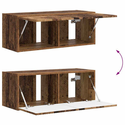 vidaXL TV-Wandschrank Altholz 60 x 31 x 29,5 cm Holzwerkstoff