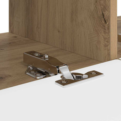 TV-Wandschrank 2 pcs Kunsthandwerk Eiche 60 x 31 x 29,5 cm