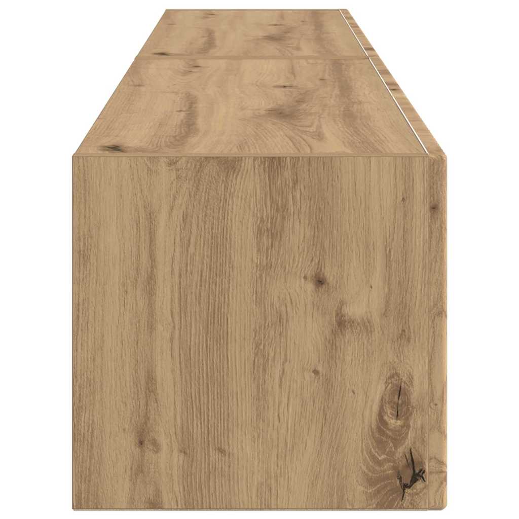 TV-Wandschrank 2 pcs Kunsthandwerk Eiche 60 x 31 x 29,5 cm