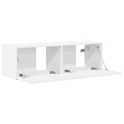 vidaXL TV-Wandschrank Weiß 98 x 31 x 29,5 cm Holzwerkstoff