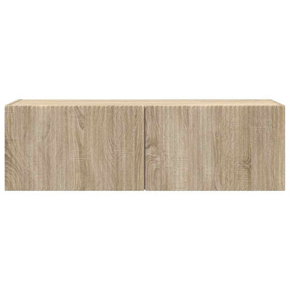 vidaXL TV-Wandschrank Sonoma 98 x 31 x 29,5 cm Holzwerkstoff