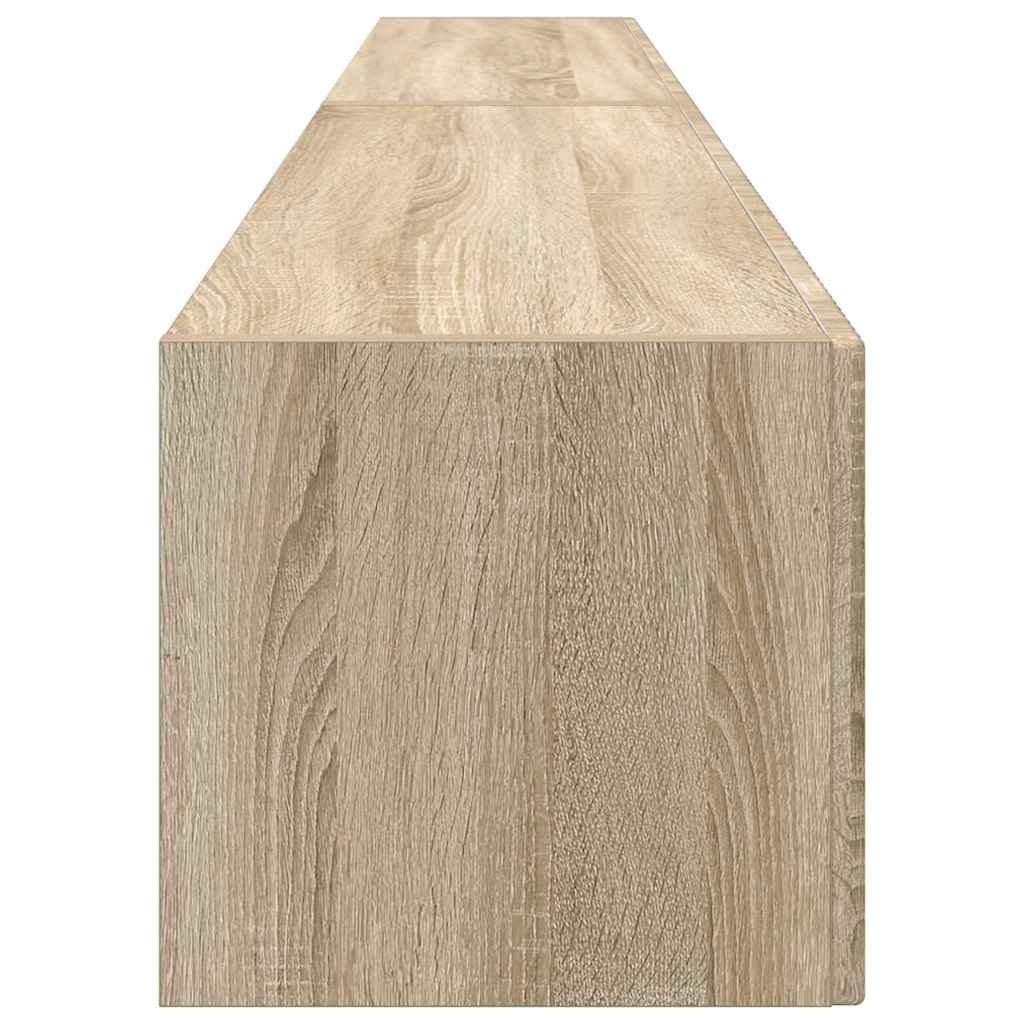 vidaXL TV-Wandschrank 2 pcs Sonoma 98 x 31 x 29,5 cm Holzwerkstoff