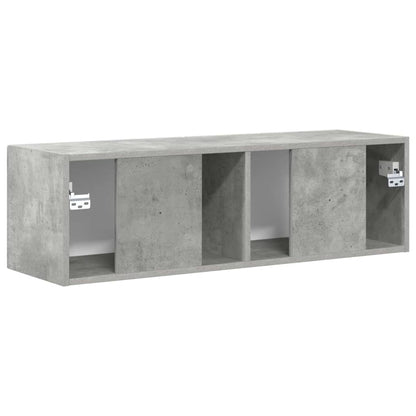 vidaXL TV-Wandschrank Beton 98 x 31 x 29,5 cm Holzwerkstoff