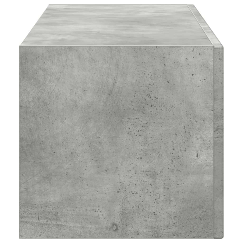 vidaXL TV-Wandschrank Beton 98 x 31 x 29,5 cm Holzwerkstoff