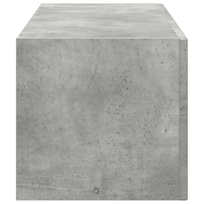 vidaXL TV-Wandschrank Beton 98 x 31 x 29,5 cm Holzwerkstoff
