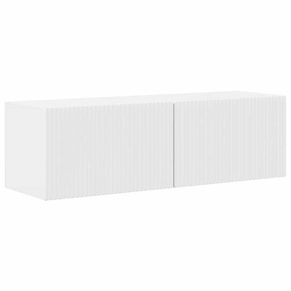 vidaXL TV-Wandschrank 2 pcs Glänzend Weiß 98 x 31 x 29,5 cm