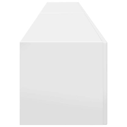 vidaXL TV-Wandschrank 2 pcs Glänzend Weiß 98 x 31 x 29,5 cm