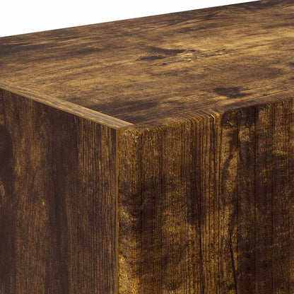 TV-Wandschrank 2 pcs Geräucherte Eiche 98 x 31 x 29,5 cm