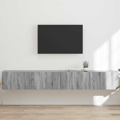 TV-Wandschrank 2 pcs Graues Sonoma 98 x 31 x 29,5 cm