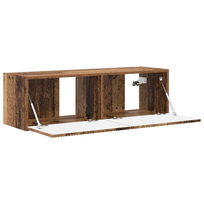 vidaXL TV-Wandschrank Altholz 98 x 31 x 29,5 cm Holzwerkstoff