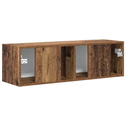 vidaXL TV-Wandschrank Altholz 98 x 31 x 29,5 cm Holzwerkstoff
