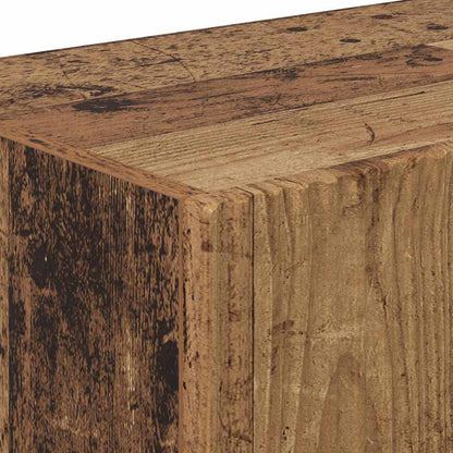 vidaXL TV-Wandschrank 2 pcs Altholz 98 x 31 x 29,5 cm Holzwerkstoff