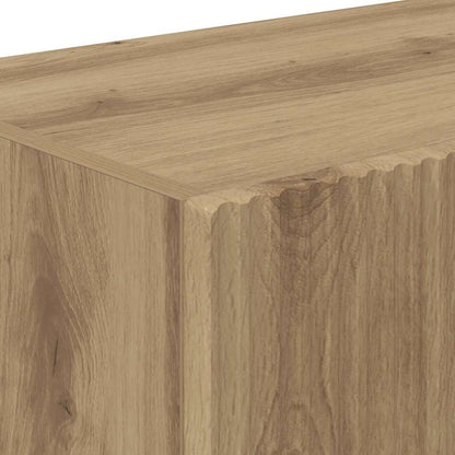 vidaXL TV-Wandschrank 2 pcs Kunsthandwerk Eiche 98 x 31 x 29,5 cm