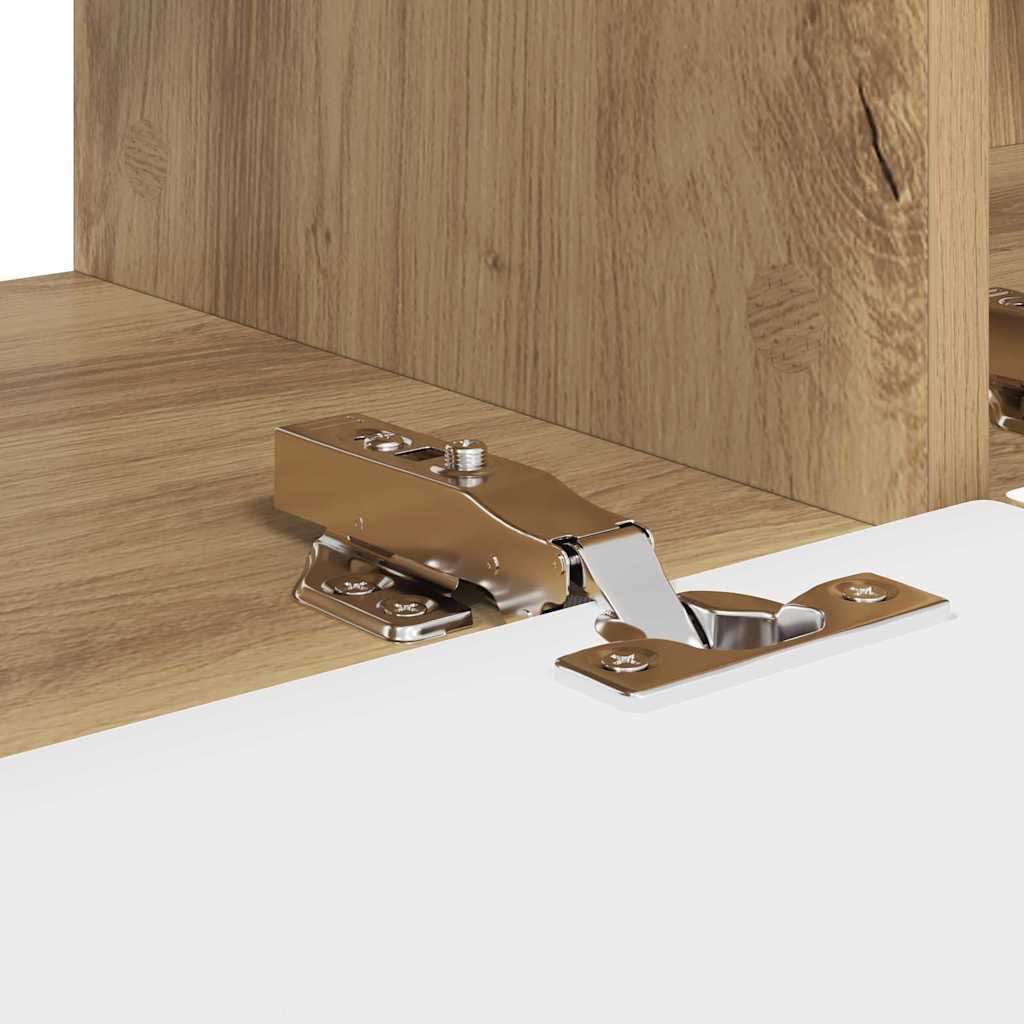 vidaXL TV-Wandschrank 2 pcs Kunsthandwerk Eiche 98 x 31 x 29,5 cm