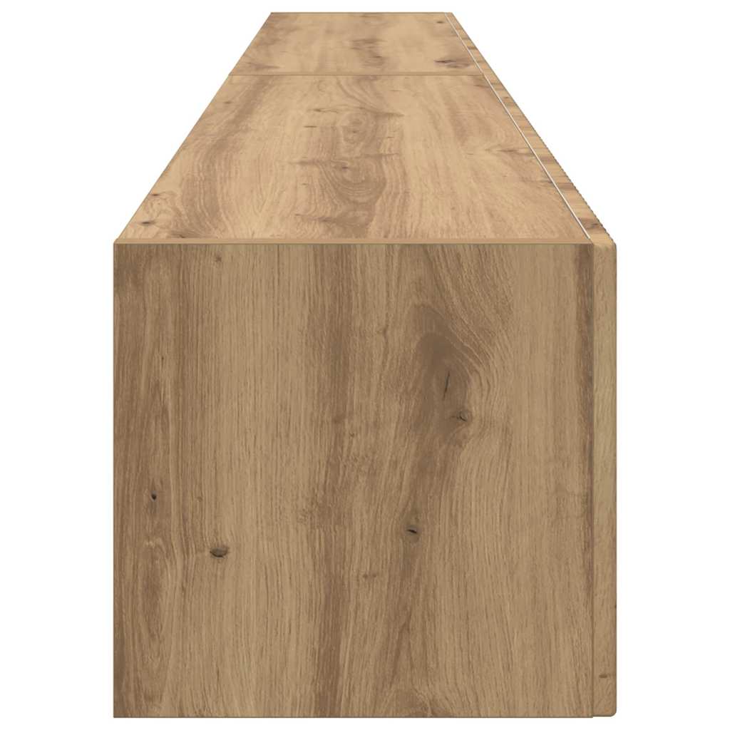 vidaXL TV-Wandschrank 2 pcs Kunsthandwerk Eiche 98 x 31 x 29,5 cm