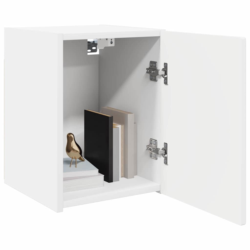 vidaXL TV-Wandschrank Wandmontiert Weiß 30 x 31 x 40 cm Holzwerkstoff