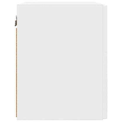 vidaXL TV-Wandschrank Wandmontiert Weiß 30 x 31 x 40 cm Holzwerkstoff