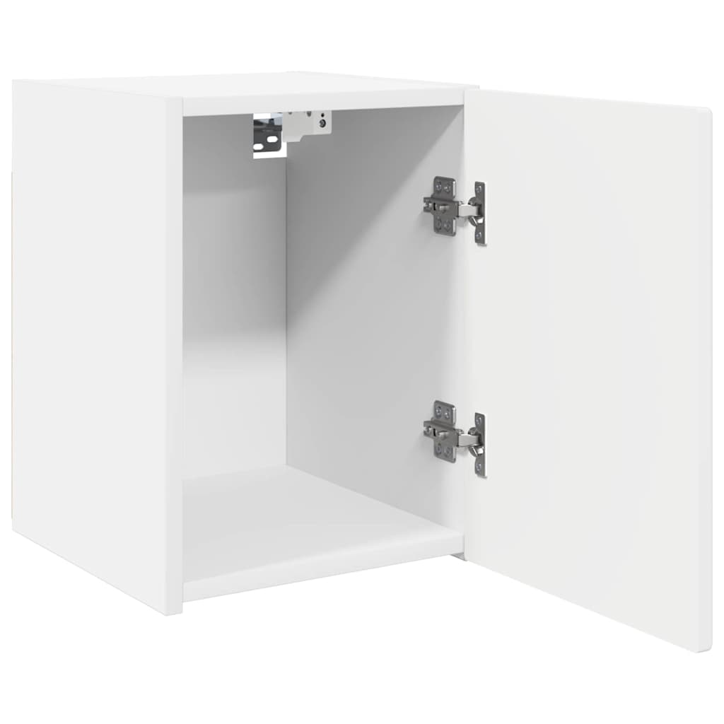 vidaXL TV-Wandschrank 2 pcs Weiß 30 x 31 x 40 cm Holzwerkstoff
